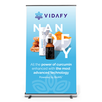 Vidafy Curcumin Banner Tabeltop - VFY33002