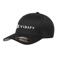 Vidafy Logo Flexfit Hat - Black - VFY21413