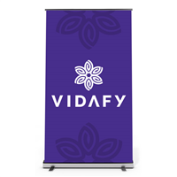 Vidafy Logo Banner Tabeltop - VFY33001